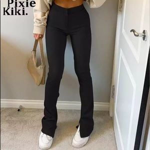 High Waist Flare Pant